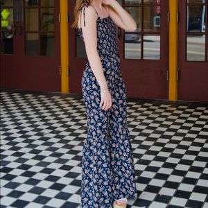 floral jumpsuit